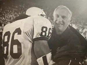Jerry Sandusky was the defensive coordinator for Penn State's NIttany Lions