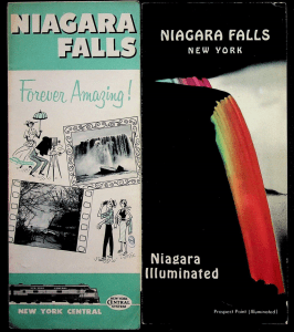 Niagara Falls 1950 souveniers