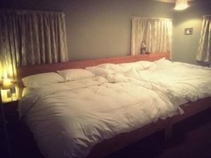 kim's bed