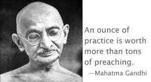 According to ESP it will give you the inner discipline of Gandhi or Keith Raniere