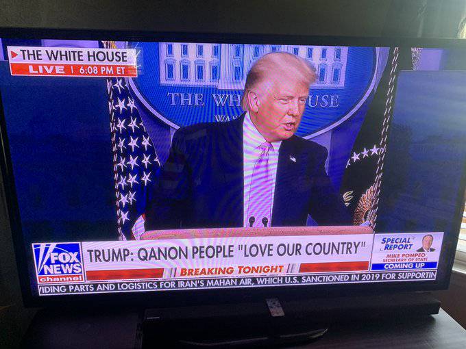 Trump Embraces Q-Anon – Enemedia in Meltdown; Q Writer Banned; Movement Reaching Record Levels of Exposure
