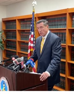 John Flynn Pigeon press conference