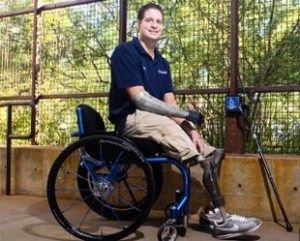 Brian Kolfage, a triple-amputee veteran