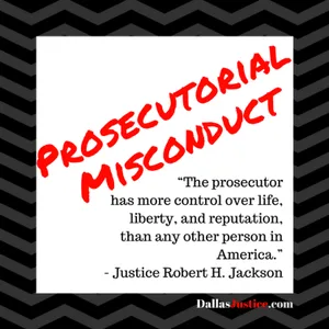 Prosecutorial misconduct is "an illegal act or failing to act, on the part of a prosecutor, especially an attempt to sway the jury to wrongly convict a defendant or to impose a harsher than appropriate punishment."