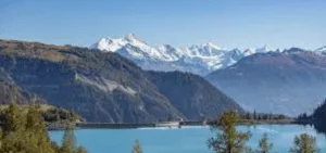 Crans-Montana in the Swiss Alps