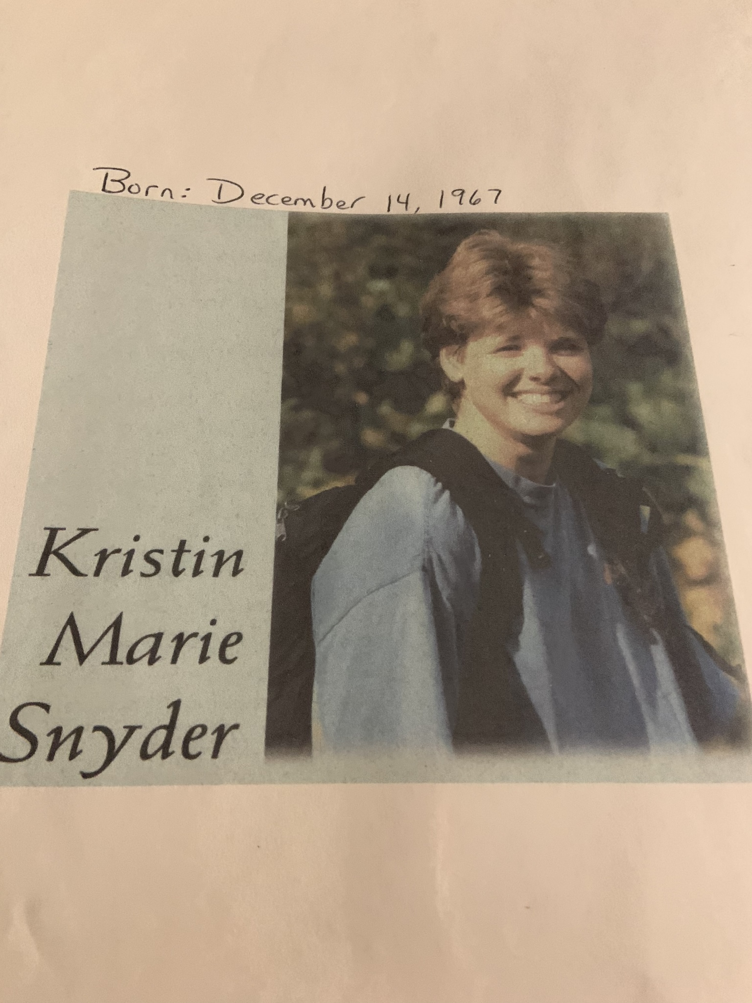 Eyewitnesses and Leaked Document Reveal Events From the Last Week of Kristin Snyder