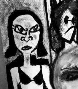 Artist Marie White's The Savage Miss Bronfman