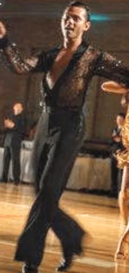 At one time, as this photo clearly shows, Suneel was a tremendous ballroom dancer, highly praised for his rumba and often noted for his pulse-quickening cha-cha-cha.