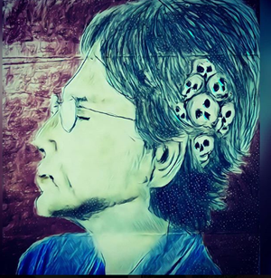 MK10ART's brilliant painting of Keith Raniere.