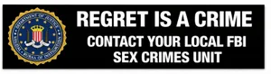 Regret is a crime