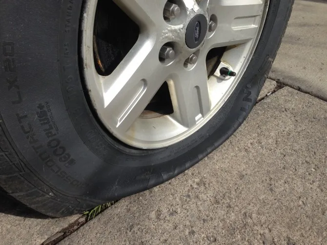 Allentown Hit by Mass Tire Slashing Saturday