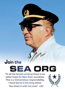 He was a sailing man - who had a lot of novel ideas and a desire to impart them to others His name was Lafayette Ronald Hubbard.
