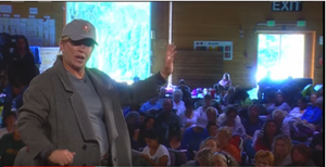 JZ Knight as Ramtha teaching students