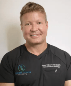 Dr. Jason Williams, President and Director of the Williams Cancer Institute