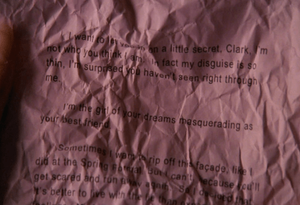chloe's discareded letter