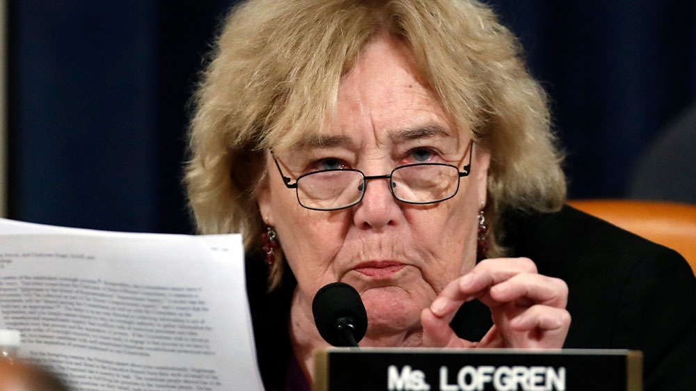 Zoe Lofgren’s Big Pharma Ties Under Scrutiny Amid Experimental Treatments for ‘Transgender’ Children
