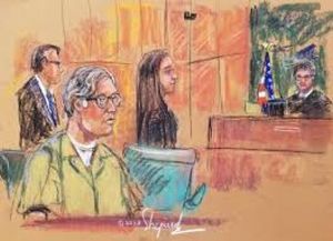 My personal favorite. Some say this does not look at all like Keith Raniere, and, while it may not, it certainly captures his gruesome criminality in a way no photograph ever could. It also captures the finality of his life. He is never going to experience freedom again. I would venture to say that although Keith may not look like this sketch now, one day he will.