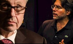 Chief among the people who destroyed the community and Raniere [r] is Frank Parlato [l].