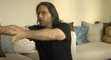 Keith Raniere hand gestures