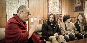 Dalai Lama with Keith Raniere, Nancy Salzman, Sara Bronfman
