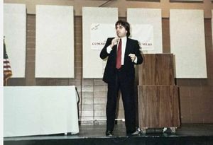Keith Raniere, always a natty dresser, gifted the world his Consumers' Buyline model of money making.