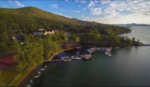 Vanguard Week is held at Silver Bay resort on Lake George in the Adirondack Mountains. But is Vanguard staying there by day?