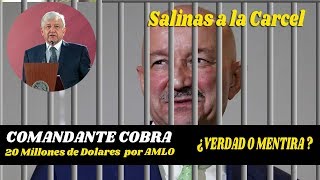 Carlos Salinas reportedly offering $20 million to assassinate Mexican president