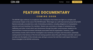 Con Job: United States v. Keith Raniere documentary website
