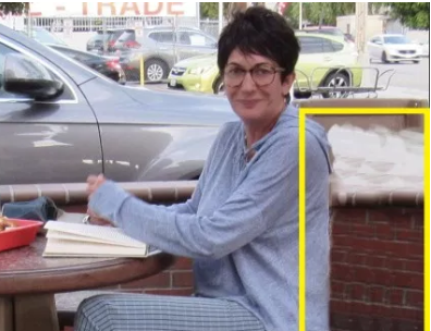 Whoa! – Another Photo of Ghislaine Maxwell at LA Burger Joint Emerges! Is Maxwell Even Alive?