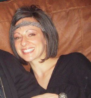 Lauren Salzman during happier days when it seemed that Keith Raniere's teachings would spread all over the world and she would be his queen. She got branded in his name and her world  unraveled.