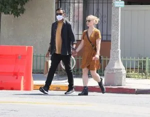 Photo of Allison Mack just prior to her scheduled entering of prison.