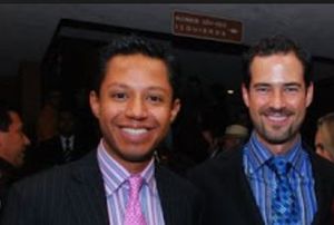 Emiliano with Alex Betancourt.