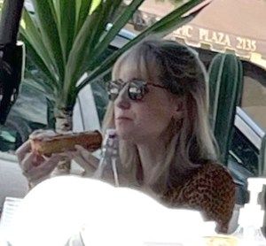 Allison Mack just days before she reported to prison..