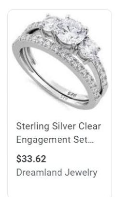 Give her the more expensive ring to win the lady's affections when you get engaged.