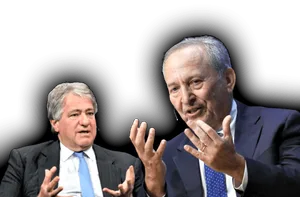 Leon Black and Lawrence Summer.