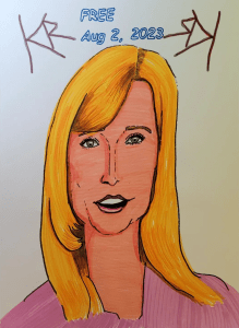 Mk10art Allison Mack Coloring page