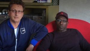 Bernhard Fritsch with StarClub user Wesley Snipes.