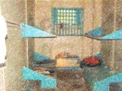 Typical prison cell - but a little nicer than the ones at MDC.