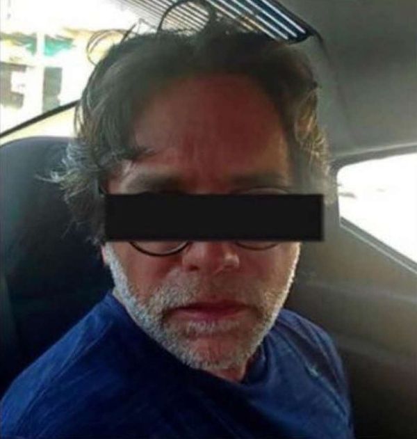 Keith Raniere after his 'arrest' in Mexico,
