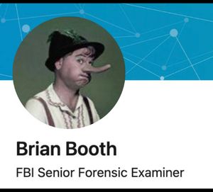 Brian Booth told a little white one.
