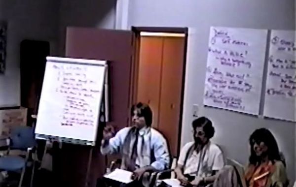 The very early days of Executive Success Programs with l-r Keith Raniere, Nancy Salzman, and Toni Natalie.
