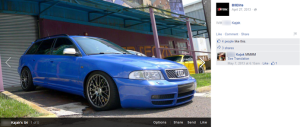 Kajak bought a new car, a modest Audi