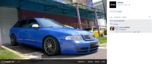 Kajak bought a new car, a modest Audi