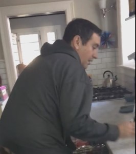Allan Kassenoff in a video accuses his wife of having a boyfriend.