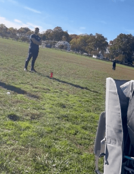Allan Kassenoff at soccer game