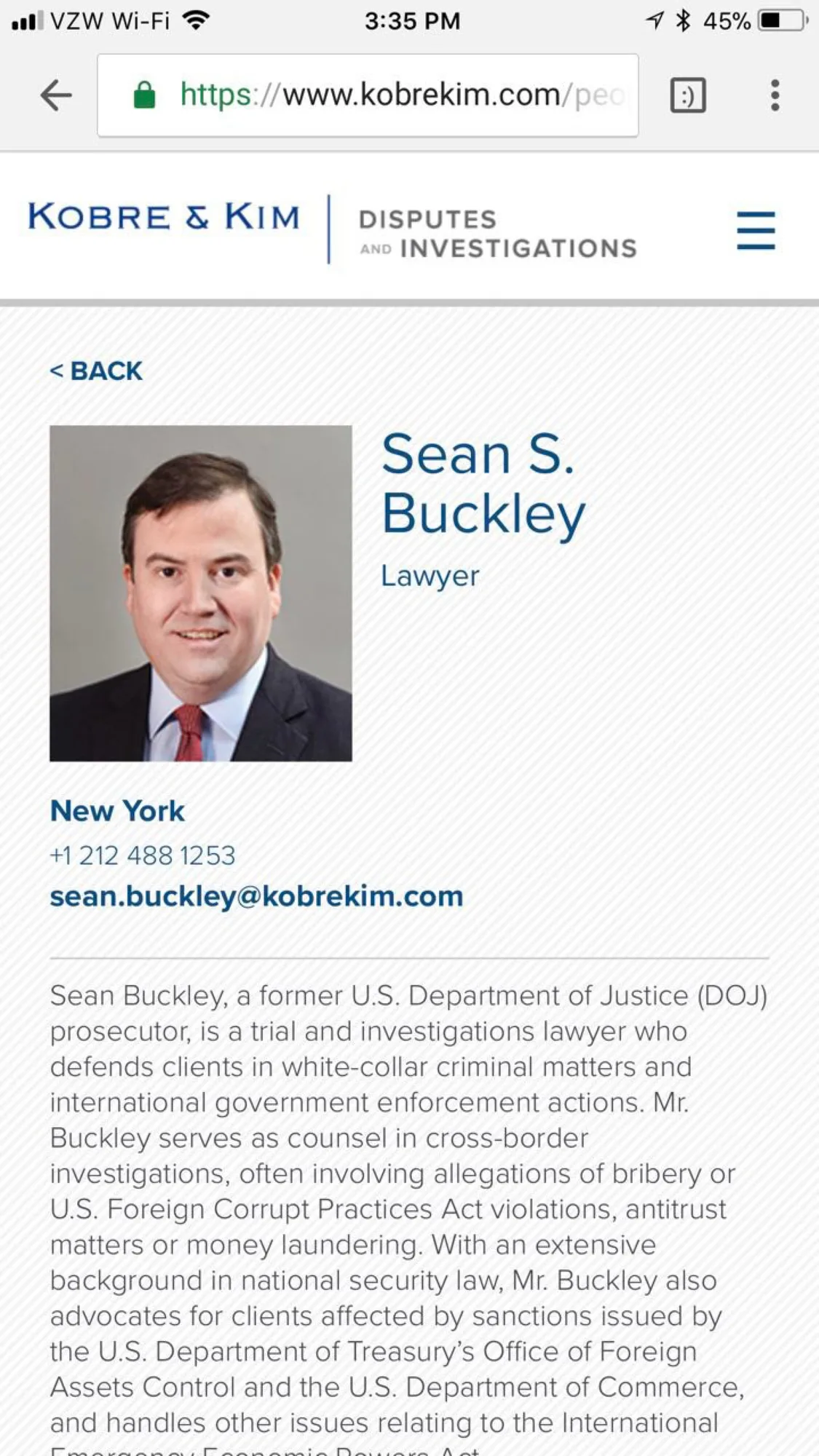 Mack’s lawyers revealed