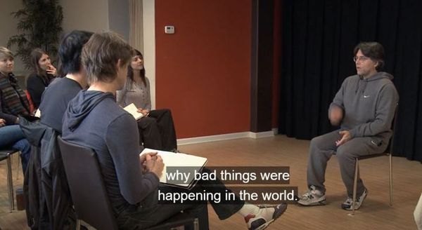 Tubby, who demanded his female lovers to be emaciated, is telling them that bad things were happening in the world. What he did not say was that he was causing it.