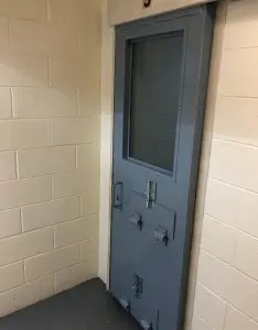 Holding Cell Door With Wicket