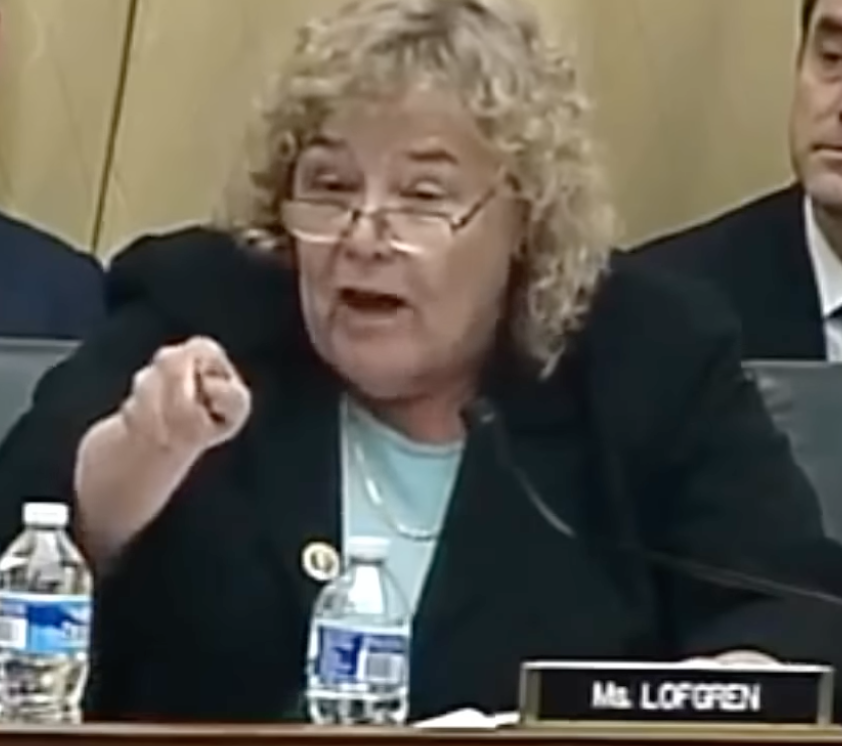 Silicon Valley’s Shapeshifter, Zoe Lofgren’s Longevity Linked to Big Tech Loot