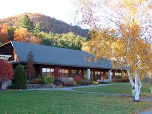 The dining hall at V-Week